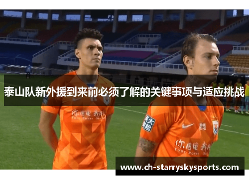 泰山队新外援到来前必须了解的关键事项与适应挑战
